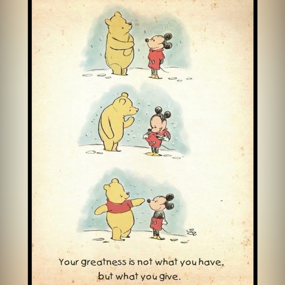 Mickey Mouse and Pooh - Picture 1 of 1